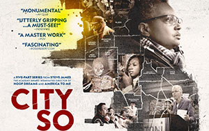 Official poster of a Hindi documentary TV-series `City So Real`, directed by Steve James